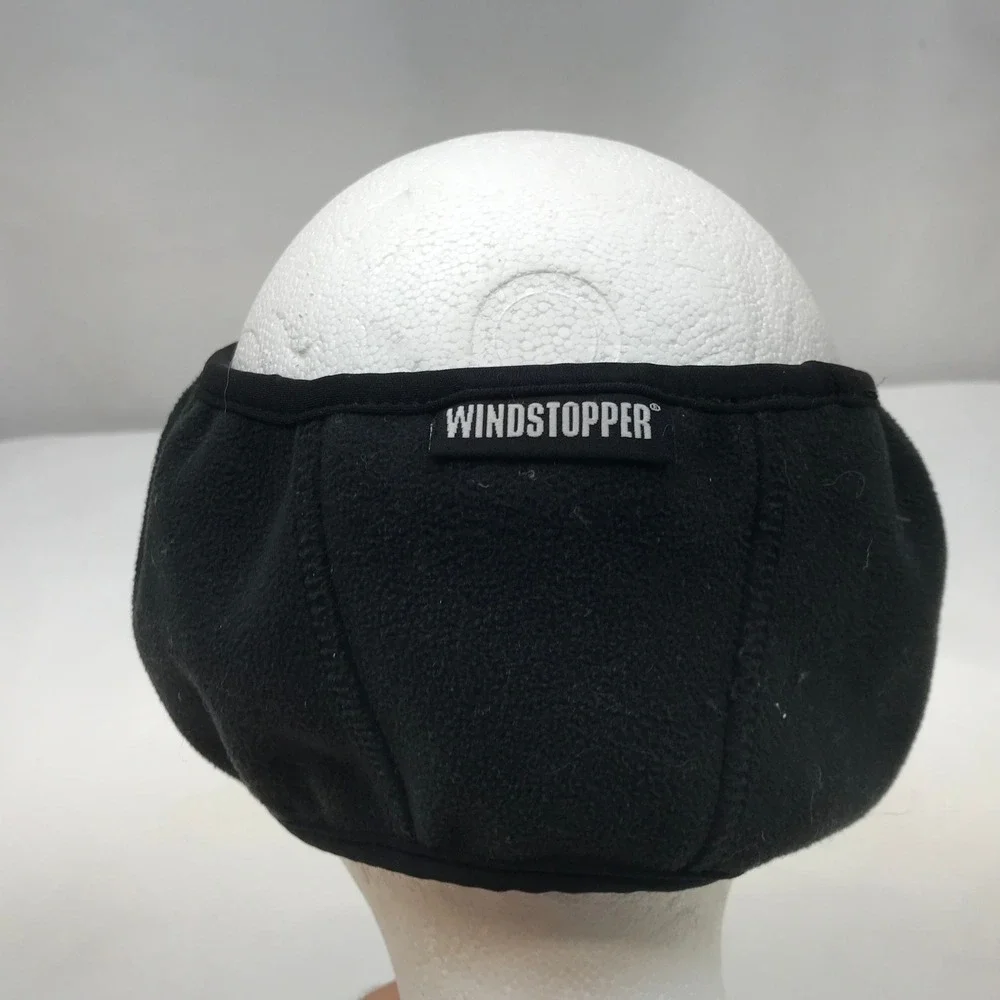 The North Face Windstopper Fleece Headband Black Unisex Large Ear Warmer 5664